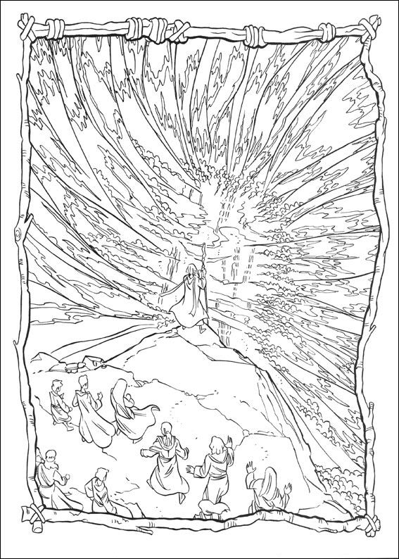 Coloring page Prince of Egypt Prince of Egypt